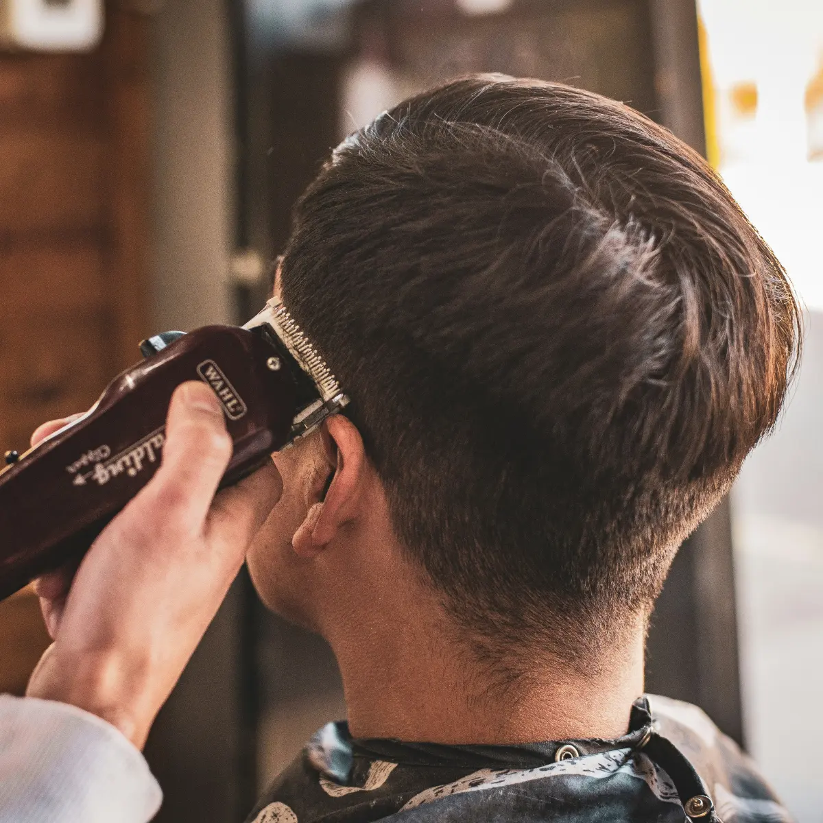 Klippning med mjuk form och naturlig finish